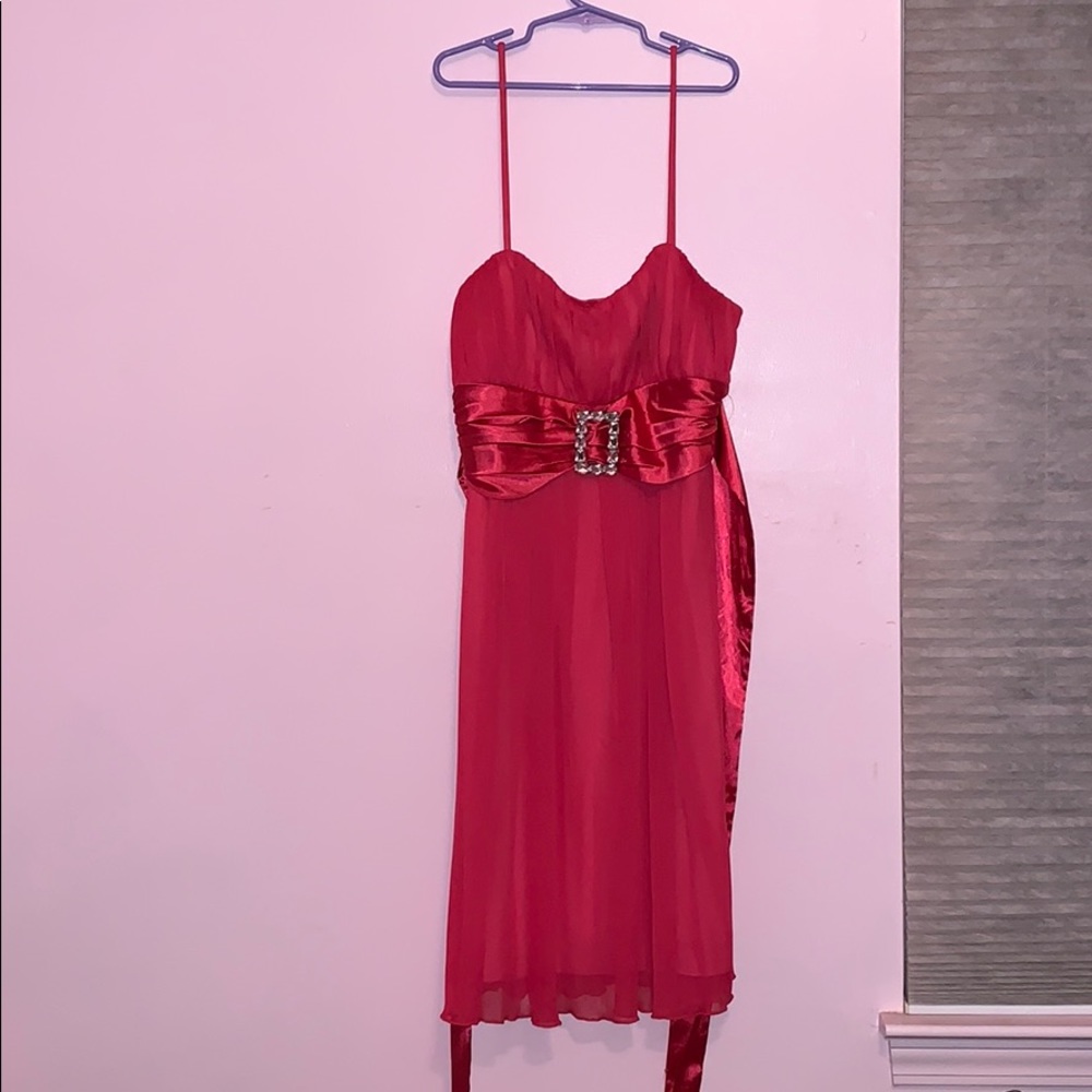 Pink dress